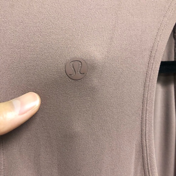 🚫SOLD🚫Lululemon Get Going Nulu Align Dress Red Dust Size 4 - Picture 9 of 11